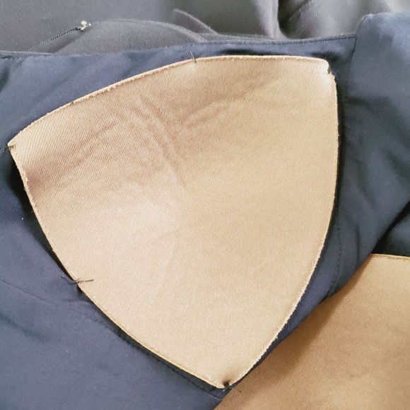 Likely Kensington Fit and Flare Cutout Mini Navy Blue Lined Dress, Size 2 - Picture 9 of 10